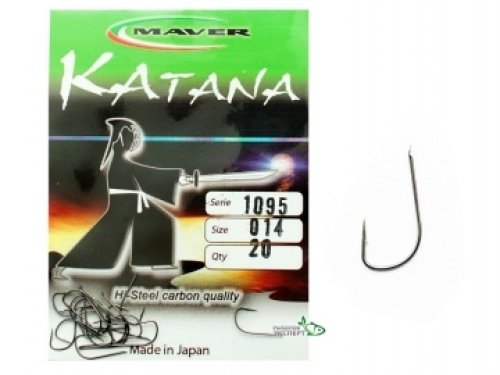 Крючки Maver Katana 1095A №18, 20шт