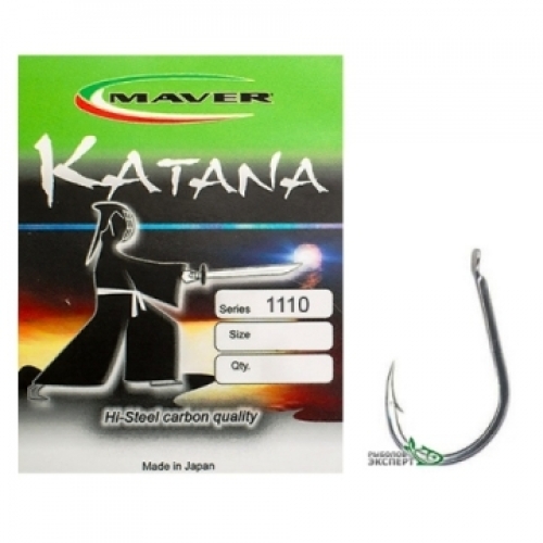 Крючки Maver Katana 1110A №18, 20шт