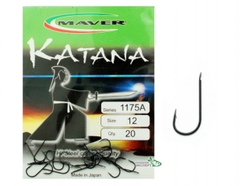 Крючки Maver Katana 1175A №12 (20шт/уп)