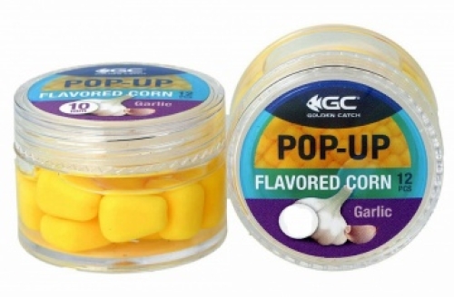 Кукуруза в дипе Golden Catch Pop-Up Flavored Corn 8мм - Garlic (Чеснок)
