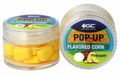 Кукуруза в дипе Golden Catch Pop-Up Flavored Corn 8мм - Pineapple (Ананас)