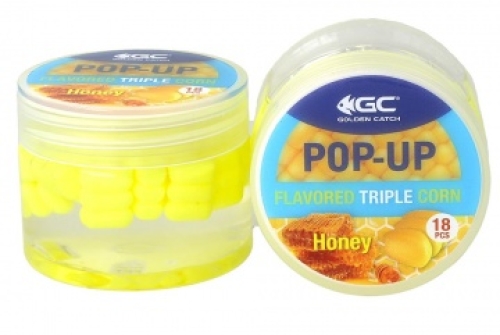 Кукурудза в дипі Golden Catch Pop-Up Triple Flavored Corn - Honey (Мед)