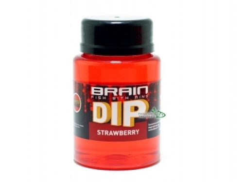Діп для бойлів Brain F1 Strawberry (полуниця) 100мл