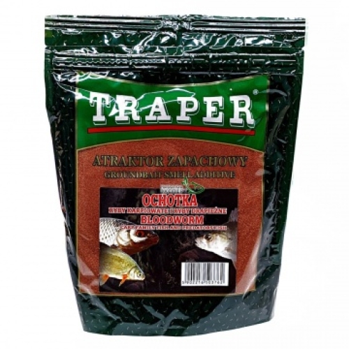 Добавка ароматическая Traper Atraktor 250г Bloodworm (мотыль)