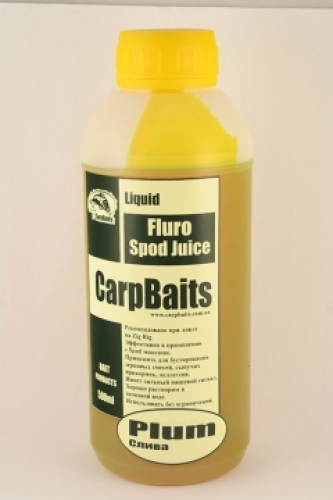 Ликвид Carp Baits Fluro Spod Juice Слива 500мл