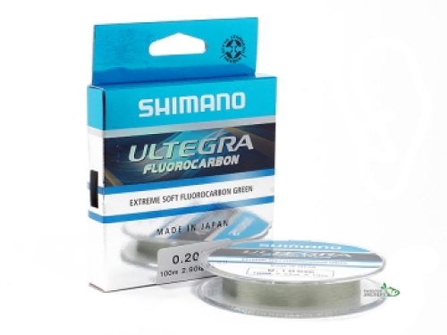 Флюорокарбон Shimano Ultegra Fluorocarbon 100м 0,225мм green