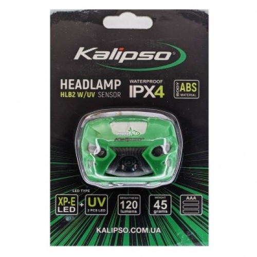 Фонарь Kalipso Headlamp HLB2 W/UV Sensor