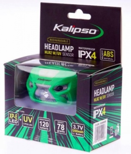 Ліхтар Kalipso Headlamp HLR2 W/UV Sensor