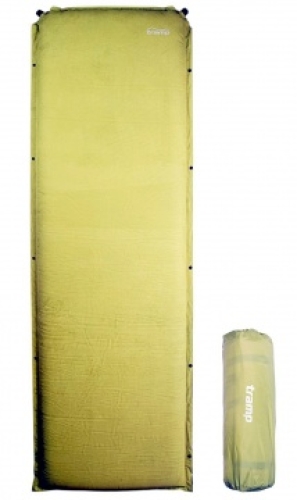 Коврик самонадувной Tramp Comfort, состегивающийся, олива 190х65х7см (UTRI-009)