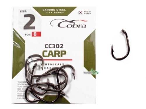 Гачки Cobra Carp CC302 NSB №02