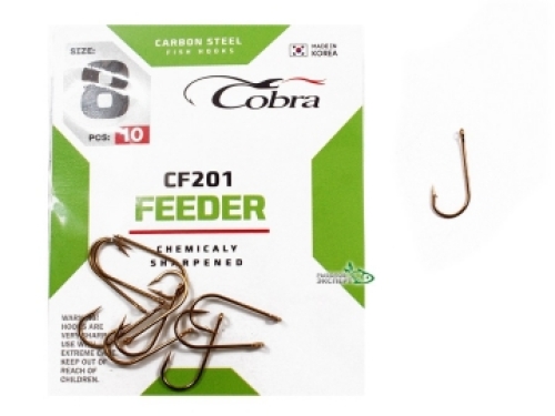 Гачки Cobra Feeder CF201 Bz №08