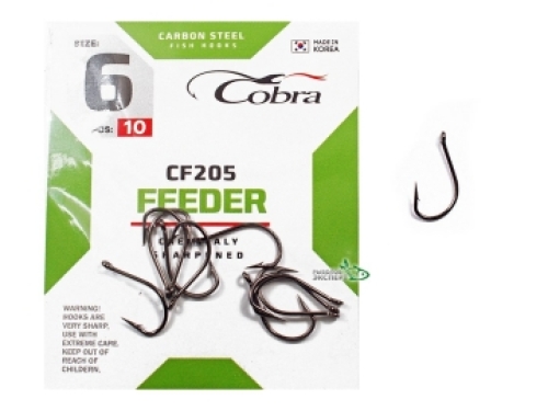 Крючки Cobra Feeder CF205 NSB
