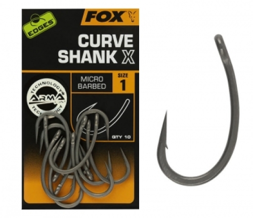 Гачки Fox Edges Curve Shank X №04
