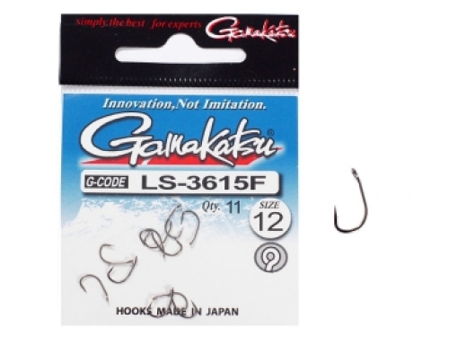 Крючки Gamakatsu LS-3615F N/L Black №06