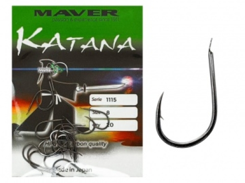 Крючки Maver Katana 1115A №08 (20шт/уп)