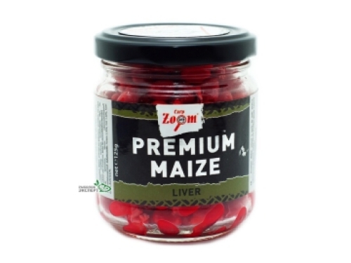 Кукуруза Carp Zoom Premium Maize 220мл Liver (Печень)