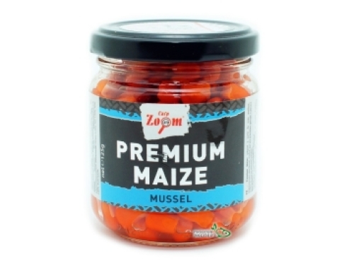 Кукуруза Carp Zoom Premium Maize 220мл Mussel (Ракушка)