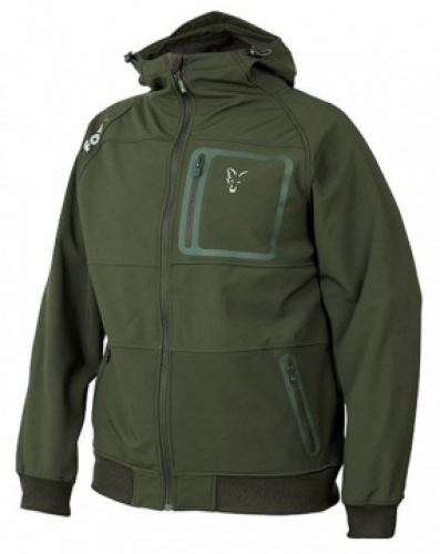 Куртка Fox Collection Green & Silver Shell Hoodie (CCL092) M