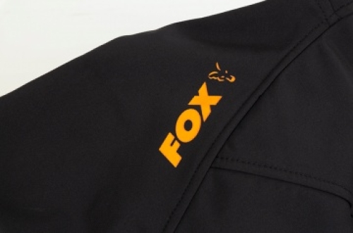 Куртка Fox Collection Orange & Black Shell Hoodie
