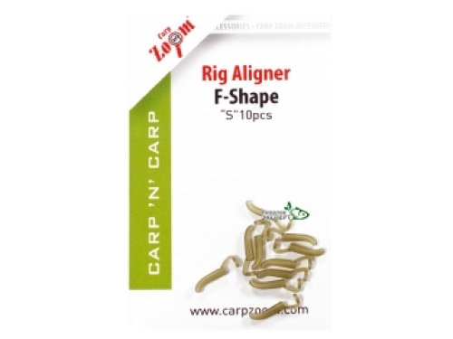 Стрічка для гачка Carp Zoom Rig Aligner F-Shape S, 10шт (CZ9576)