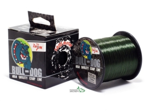 Леска Carp Zoom Bull-Dog Carp Line 1000м 0,31мм зеленая (CZ2974)