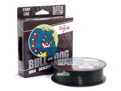 Жилка Carp Zoom Bull-Dog Carp Line 300м 0,40мм зелена