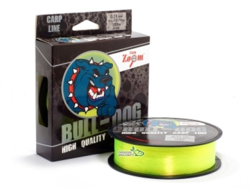 Леска Carp Zoom Bull-Dog Fluo Carp Line 300м 0,35мм салатовая (CZ3018)