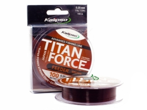 Жилка Kalipso Titan Force Feeder BR 100м 0,23мм