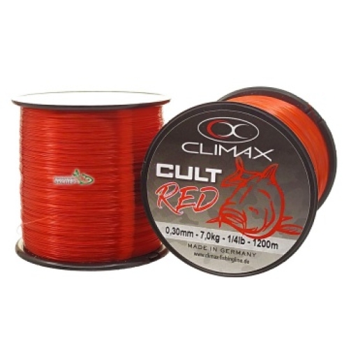 Жилка Climax Cult Carpline Red 0,28мм 6,1кг 1500м