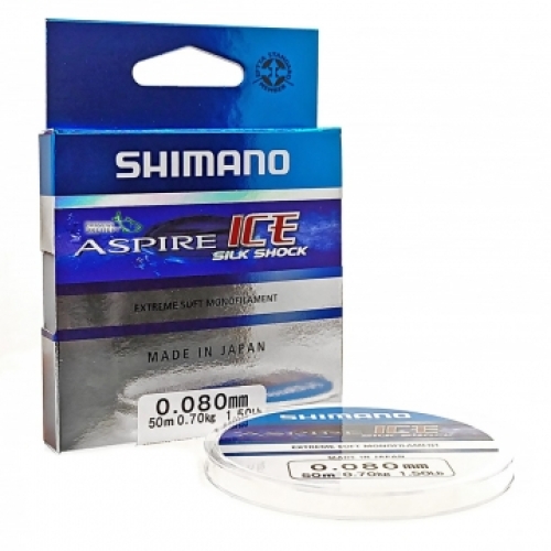 Волосінь Shimano Aspire Silk Shock Ice 50м 0,08мм 0,7кг