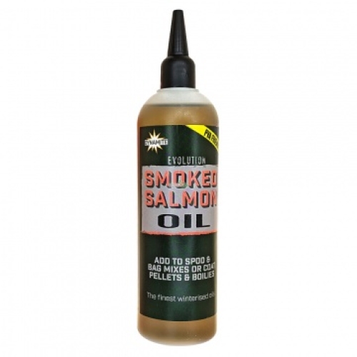 Ліквід Dynamite Baits Evolution Smoked Salmon Oil 300мл (DY1233)