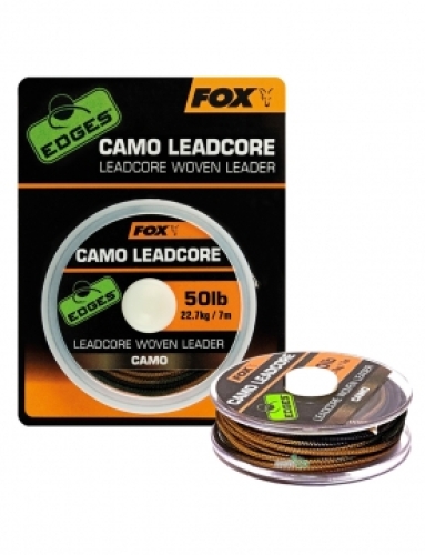 Лідкор Fox Edges Camo Leadcore 50lb 7м (CAC747)