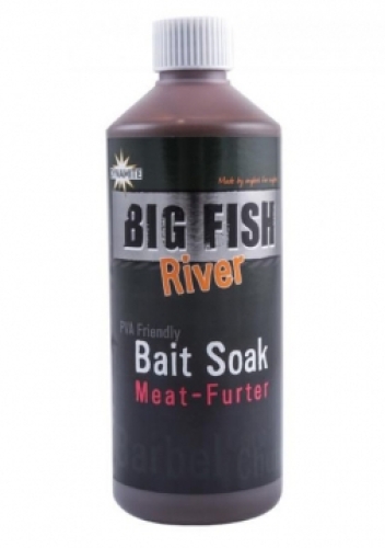 Ликвид Dynamite Baits Big Fish River Bait Soak - Meat-Furter 500мл (DY1380)