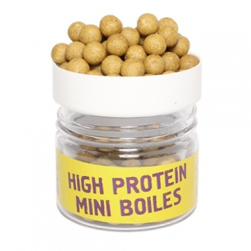 Бойлы Brain High Protein Mini Boilies Garlic (чеснок) 10мм 70г