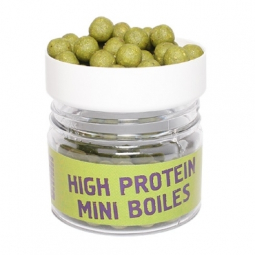 Бойлы Brain High Protein Mini Boilies Green Peas (горошек) 10мм 70г