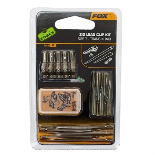 Набор клипс для зиг-риг Fox Zig Lead Clip Kit (CAC722)