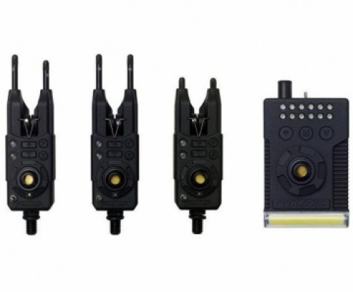 Набор сигнализаторов Prologic Fulcrum RMX Pro-Bite Alarms Presentation Set 3+1 multi colour
