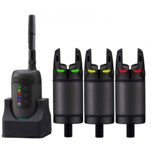 Набір сигналізаторів Prologic K3 Bite Alarm Set 3+1 (Green,Yellow,Red)