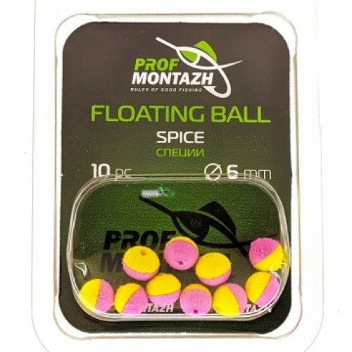Насадка плаваюча ProfMontazh Floating Ball 6мм Спеції (10шт/уп)