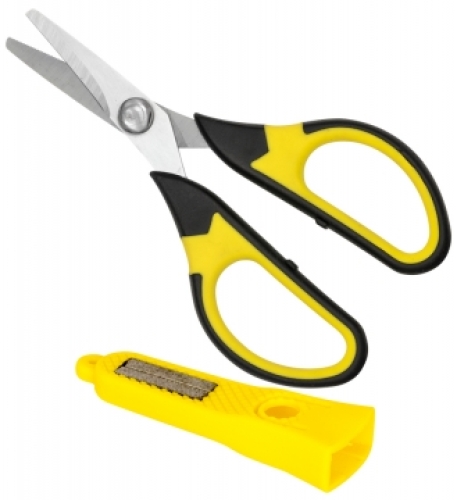 Ножницы Carp Zoom Multi Scissors, 13см с точилкой (CZ2880)