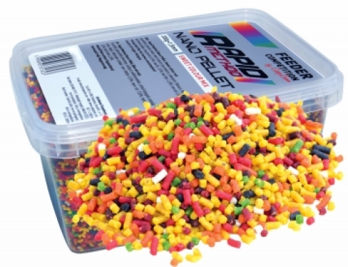 Пеллетс Carp Zoom Rapid Method Nano Pellet 1,5мм 300г Sweet Colour Mix