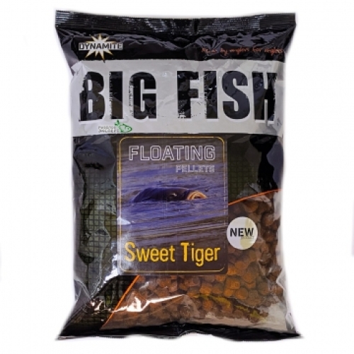 Пеллетс Dynamite Baits Big Fish Floating Pellets - Sweet Tiger 11мм 1,1кг (DY1481)