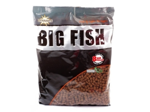 Пеллетс Dynamite Baits Big Fish Pellets 8мм 1,8кг (DY1492)