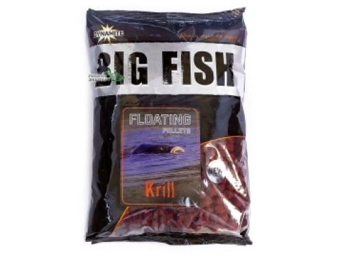 Пеллетс Dynamite Baits Big Fish Floating Pellets - Krill 11мм 1,1кг (DY1480)