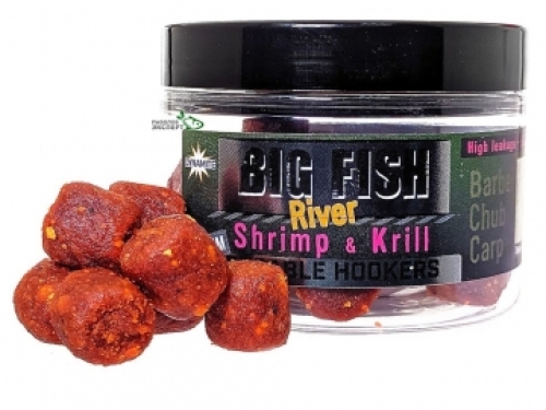 Пеллетс Dynamite Baits Big Fish River Durable Hook Pellets 12мм Shrimp & Krill