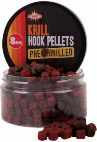 Пеллетс Dynamite Baits Pre-Drilled Hook Pellets 8мм - Krill
