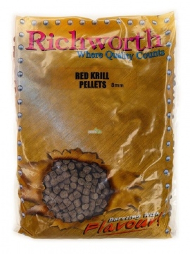 Пеллетс Richworth 0,9кг 8мм Red Krill