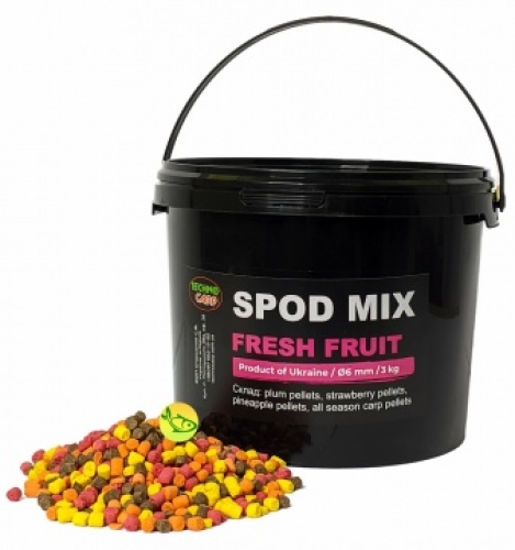 Пеллетс Technocarp Spod Mix Fresh Fruit 3кг