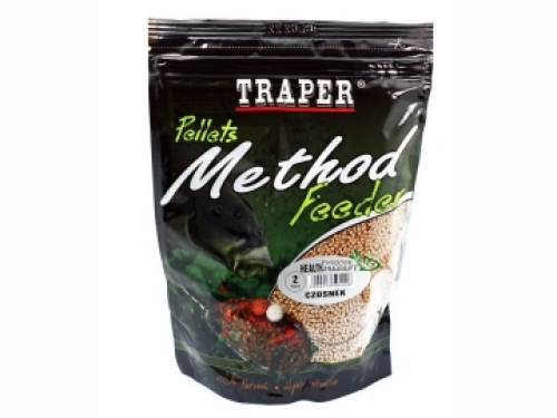 Пеллетс Traper Method Feeder 2мм 500г-Healthy Garlic (чеснок)