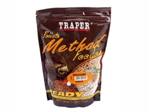 Пеллетс Traper Method Feeder Pellets Ready 2мм 500г - Rafaello Coconut (кокос)